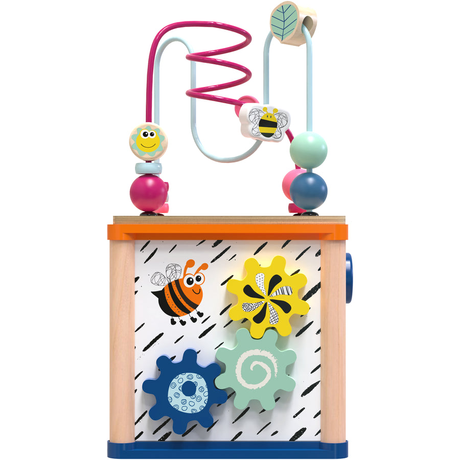 Top Bright Ξύλινος Κύβος Δραστηριοτήτων Garden 5 in 1 (121093) - Fun Planet