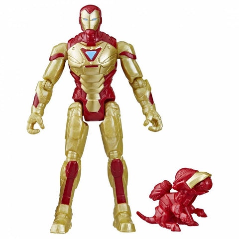 Marvel Mech Strike Mechasaurs Iron Man 6" Action Figure (F6672) - Fun Planet