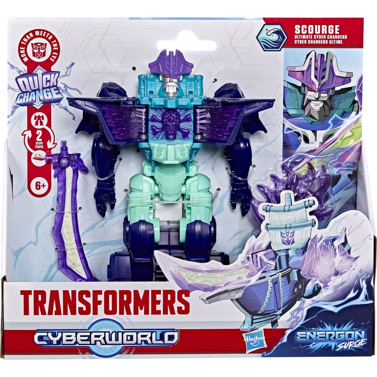 Transformers: Cyberworld Energon Surge Scourge Action Figure (G2163)