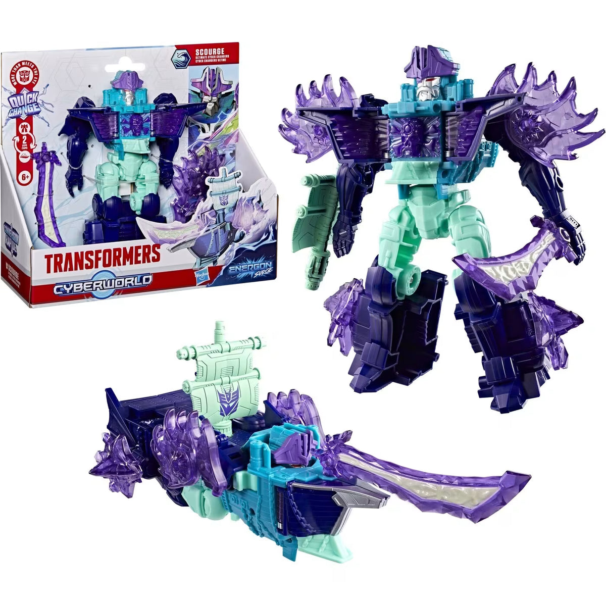 Transformers: Cyberworld Energon Surge Scourge Action Figure (G2163)