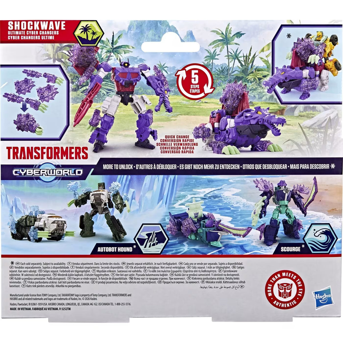 Transformers Cyberworld Energon Surge Shockwave Action Figure (G2162)