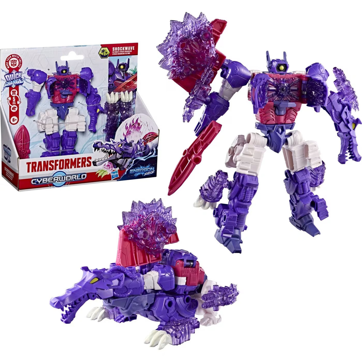 Transformers Cyberworld Energon Surge Shockwave Action Figure (G2162)