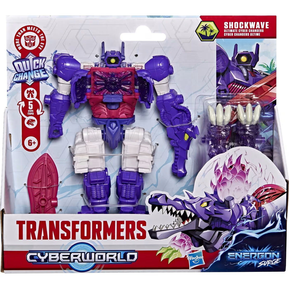Transformers Cyberworld Energon Surge Shockwave Action Figure (G2162)