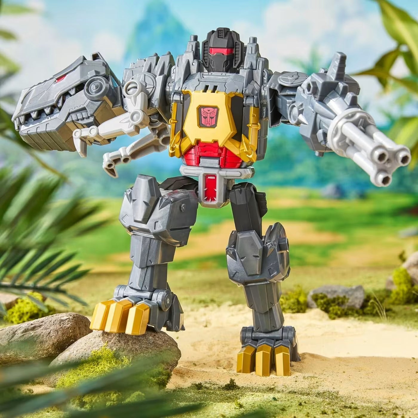 Transformers Cyberworld Grimlock Chomp And Battle Φιγούρα Δράσης (G0748) - Fun Planet