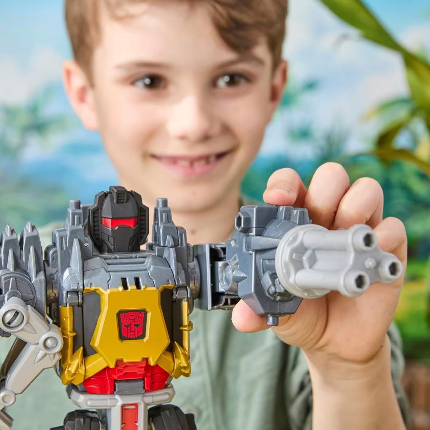 Transformers Cyberworld Grimlock Chomp And Battle Φιγούρα Δράσης (G0748) - Fun Planet
