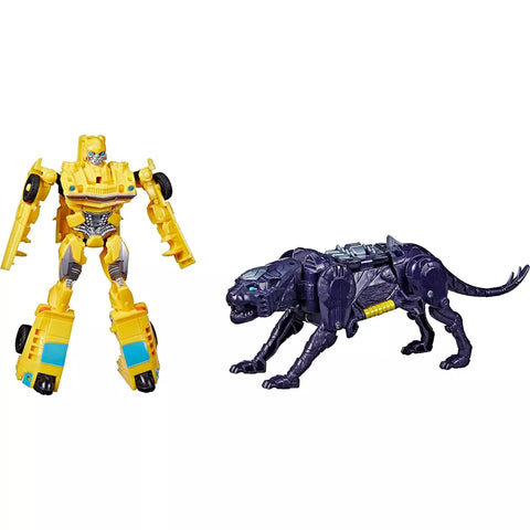 Transformers Rise Of The Beasts Movie Beast Alliance Combiners 2-Pack Bumblebee And Snarlsaber (F4617) - Fun Planet
