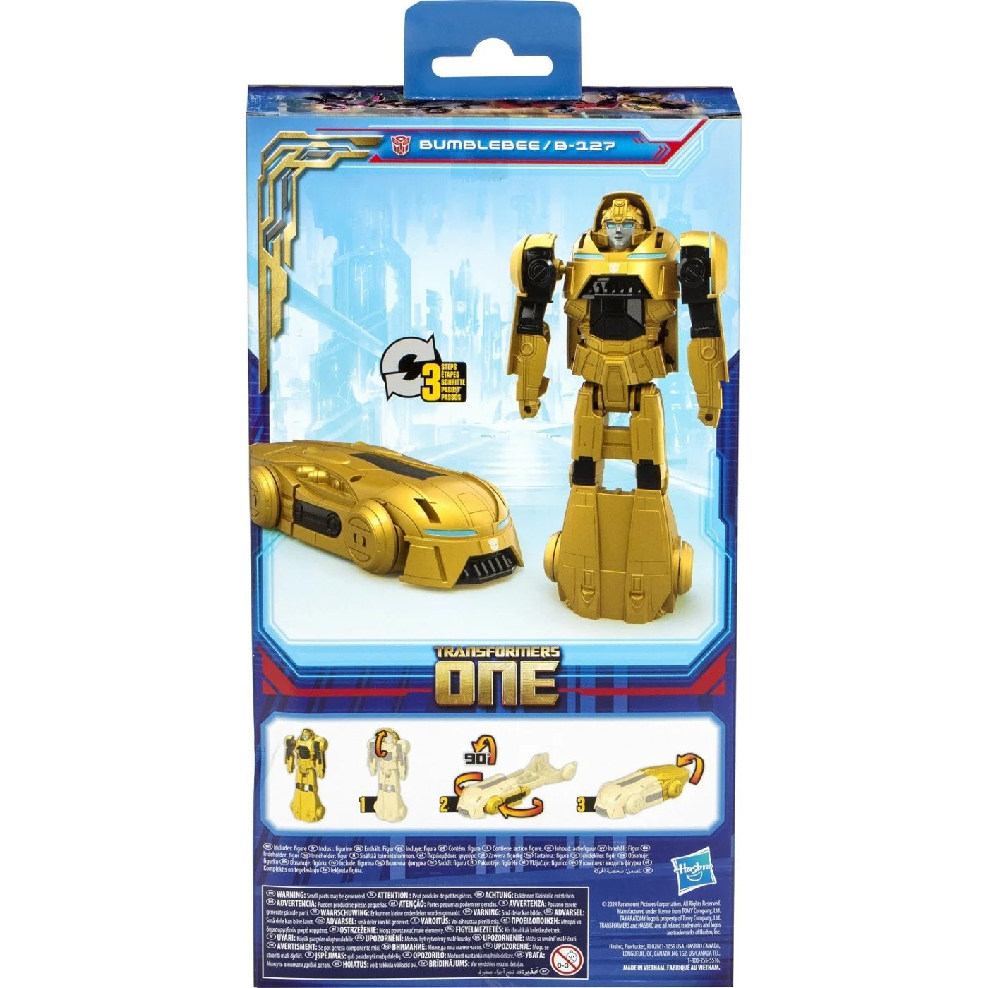 Transformers: One Mega Changer - Bumblebee/B-127 Action Figure (F8700) - Fun Planet