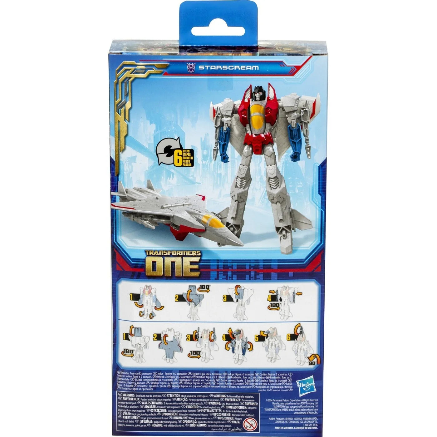 Transformers: One Mega Changer - Starscream Action Figure (F8701) - Fun Planet