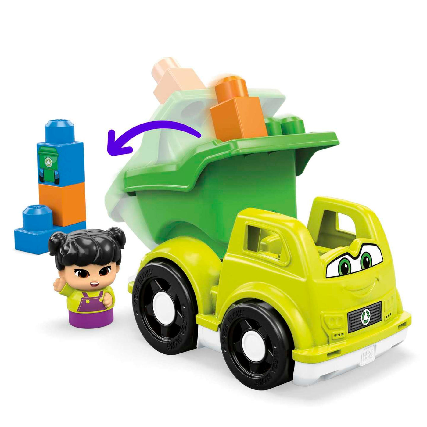 Mega Bloks Όχημα Ανακύκλωσης (HBP13) - Fun Planet