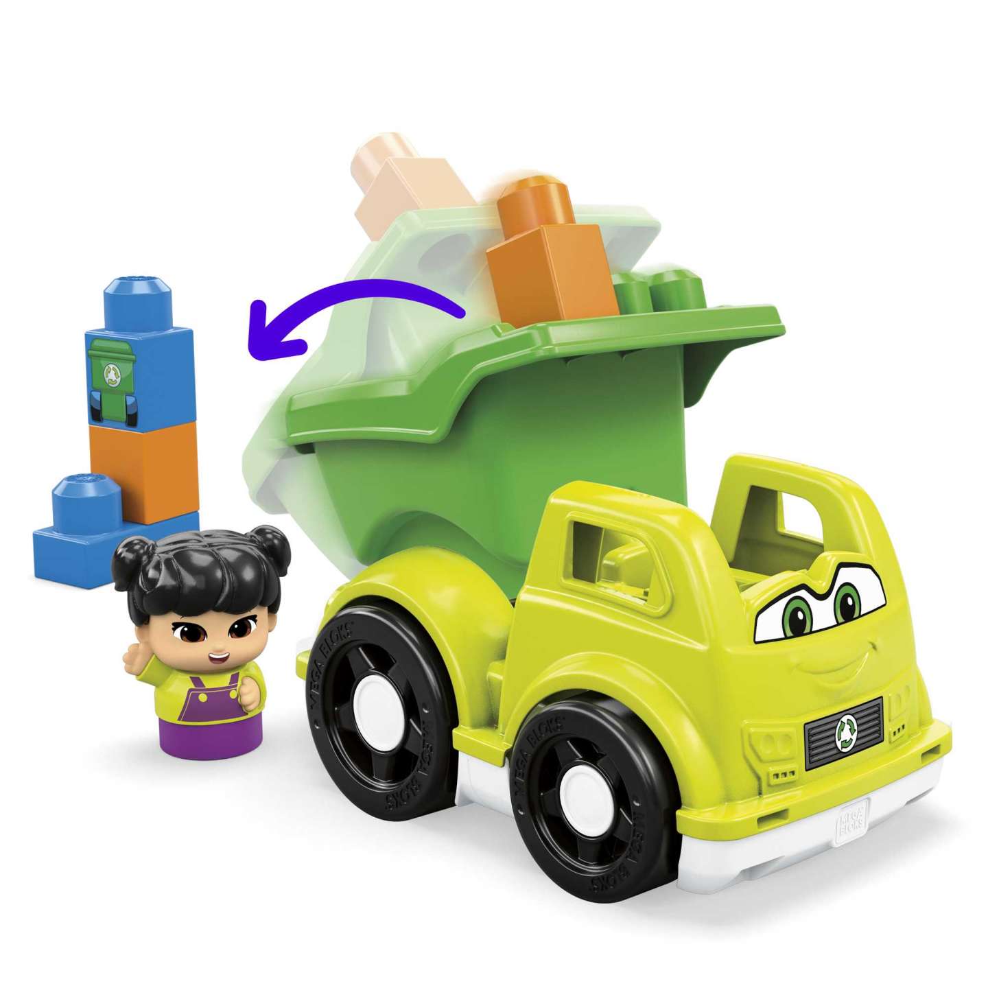 Mega Bloks Όχημα Ανακύκλωσης (HBP13) - Fun Planet