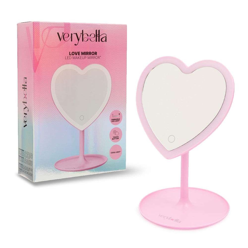 Very Bella Love Mirror Καθρέφτης Μακιγιάζ (VRB84000) - Fun Planet