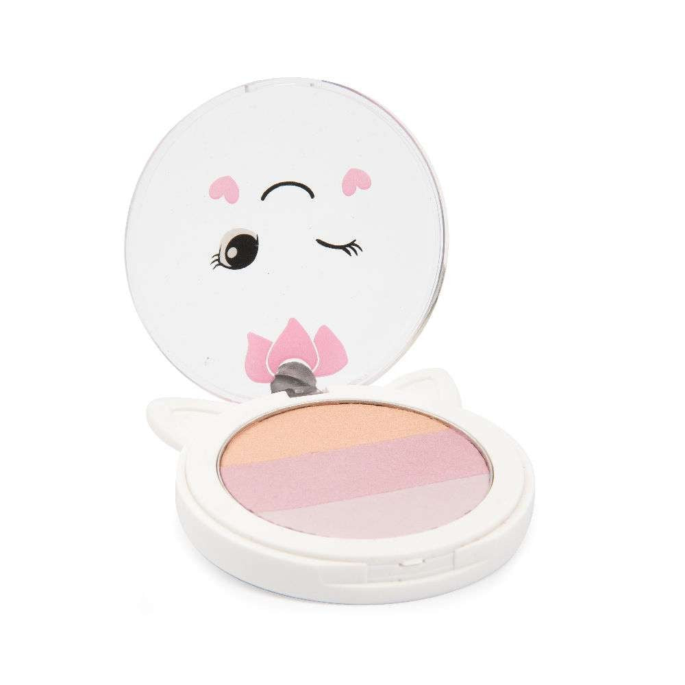 LUKKY Cream Eye Shadows 6 Colors Pearl White 4 Shades of Blue (T16126)