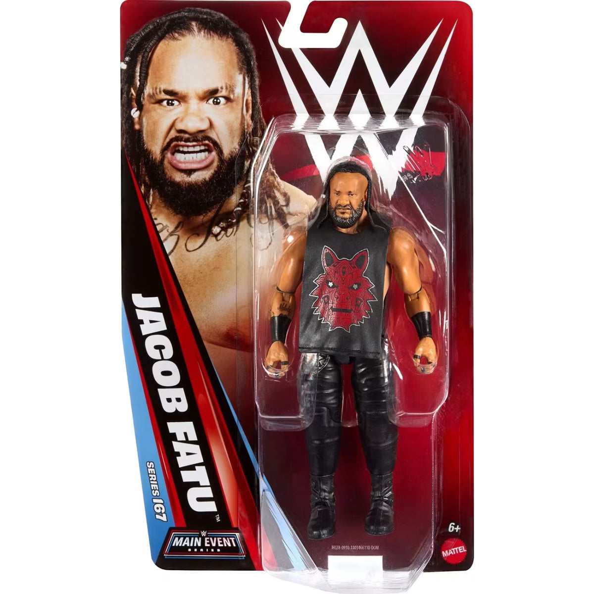 WWE Φιγούρα 17εκ Main Event Series Jacob Fatu (JHJ28)