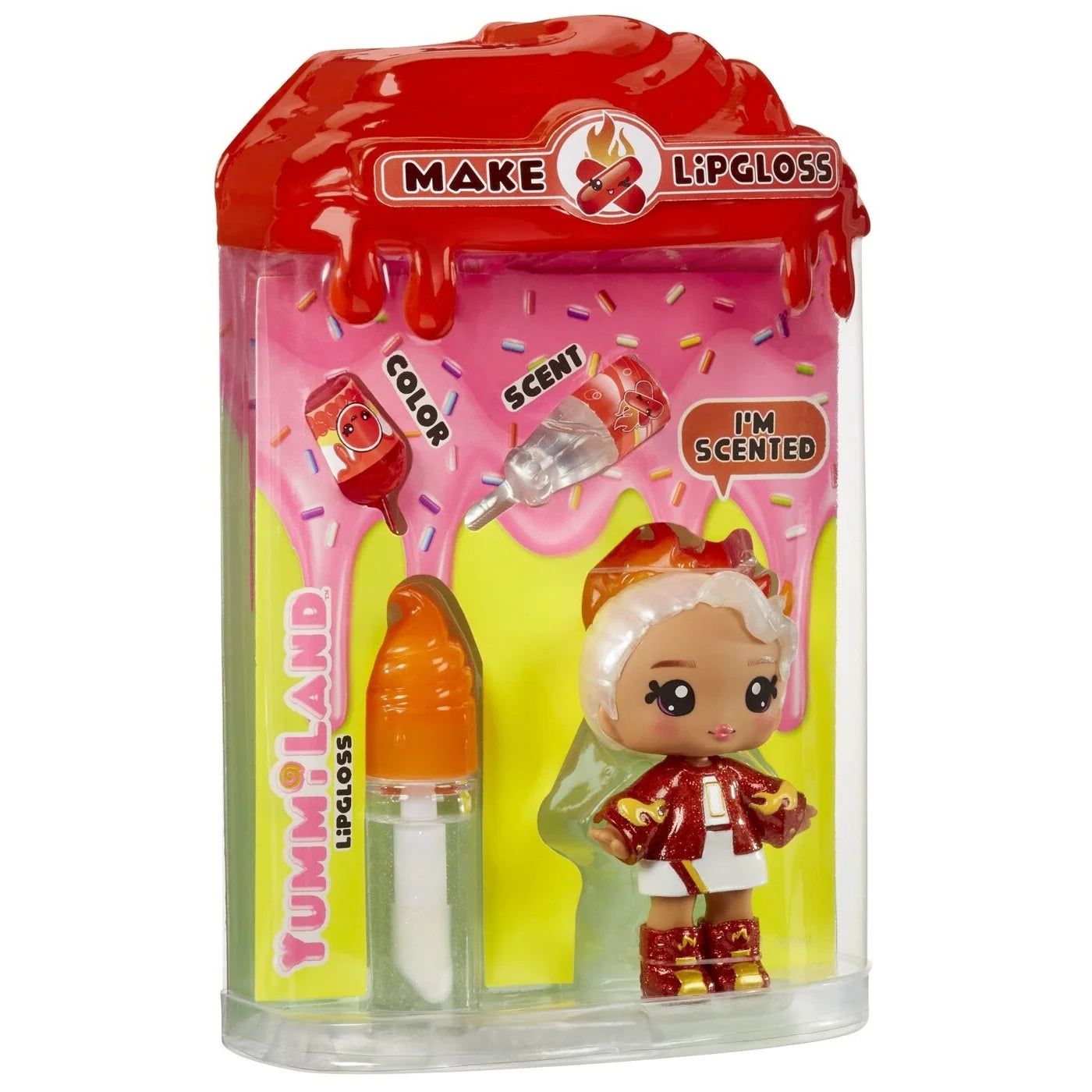 Yummiland Lip Gloss Κούκλα Amber Cinnamon (525615) - Fun Planet