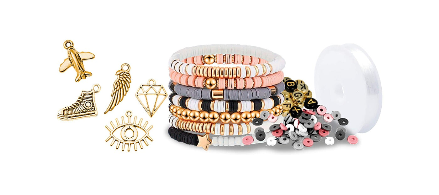 WOW Generation Trendy Glam DIY Kit Bracelets Σετ Κατασκευής Μπασελέ (WOW00125) - Fun Planet