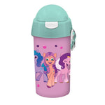 Παγούρι Πλαστικό My Little Pony 500ml Με Καλαμάκι 2 σχέδια (483117) - Fun Planet