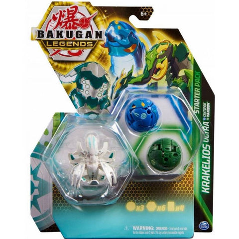 Bakugan Legends Krakelios Ultra - Centipod & Maxodon Starter Pack (20140289) - Fun Planet