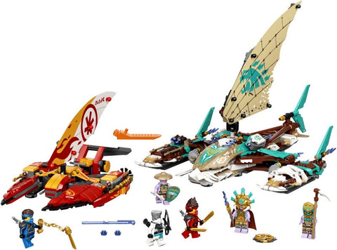 LEGO Ninjago Catamaran Sea Battle (71748) - Fun Planet