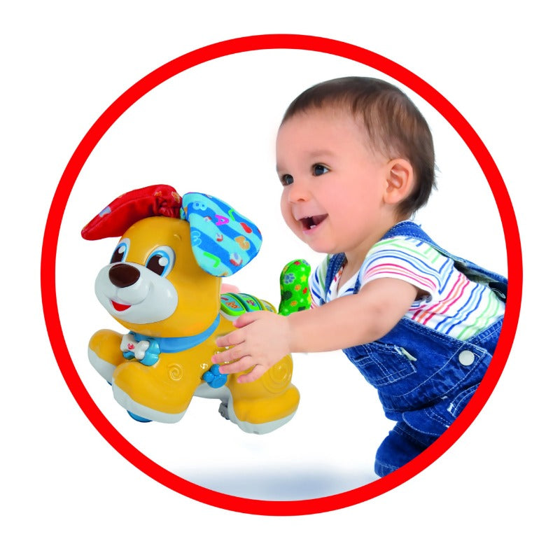 Baby Clementoni Βρεφικό Παιχνίδι Σκυλάκι Κου-Κου Τζα Μιλάει Ελληνικά (1000-63611) - Fun Planet