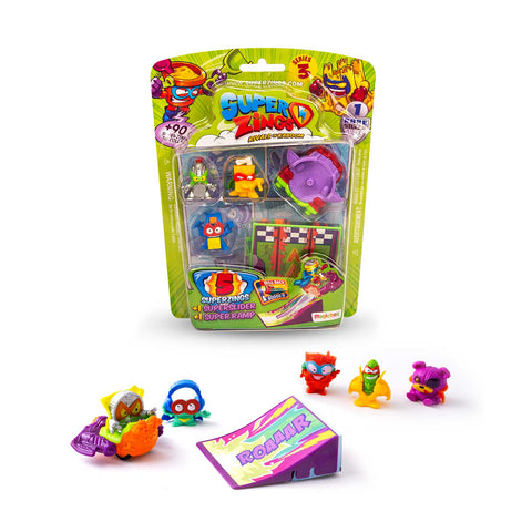 Superzings Series 3 Blister 5 Collectible Figures (1013-61602) - Fun Planet