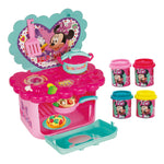 Disney Minnie Κουζινοπλαστελίνα Πλαστελίνη με 4 Βαζάκια και Καπάκια Καλουπάκια (1045-03594) - Fun Planet