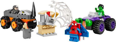 LEGO Super Heroes Spidey And His Amazing Friends Hulk vs. Rhino Truck Showdown (10782) - Fun Planet