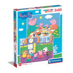 Clementoni Παζλ 2x60 Super Color Peppa Pig (1200-24793) - Fun Planet