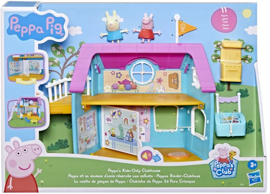 Peppa Pig Club Peppa's Kids Only Clubhouse Playset (F3556) - Fun Planet