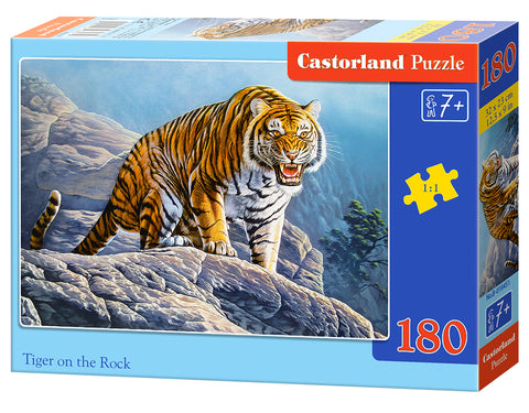 Castorland Παζλ 180 Κομμάτια Tiger On The Rock (B-018451) - Fun Planet
