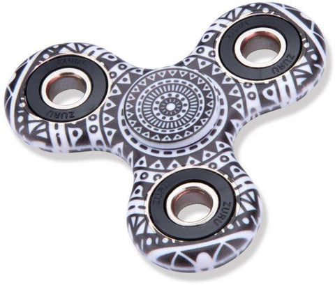 Fidget Spinner Three Leaves Metal 3 minutes Mosaic (1863-08102) - Fun Planet