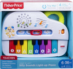 Fisher Price Laugh & Learn Εκπαιδευτικό Πιάνο Με Φώτα (GFV21) - Fun Planet