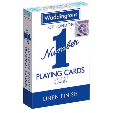 Τράπουλα Πλαστικοποιημένη Waddingtons No.1 - Classic Playing Cards (007146) - Fun Planet