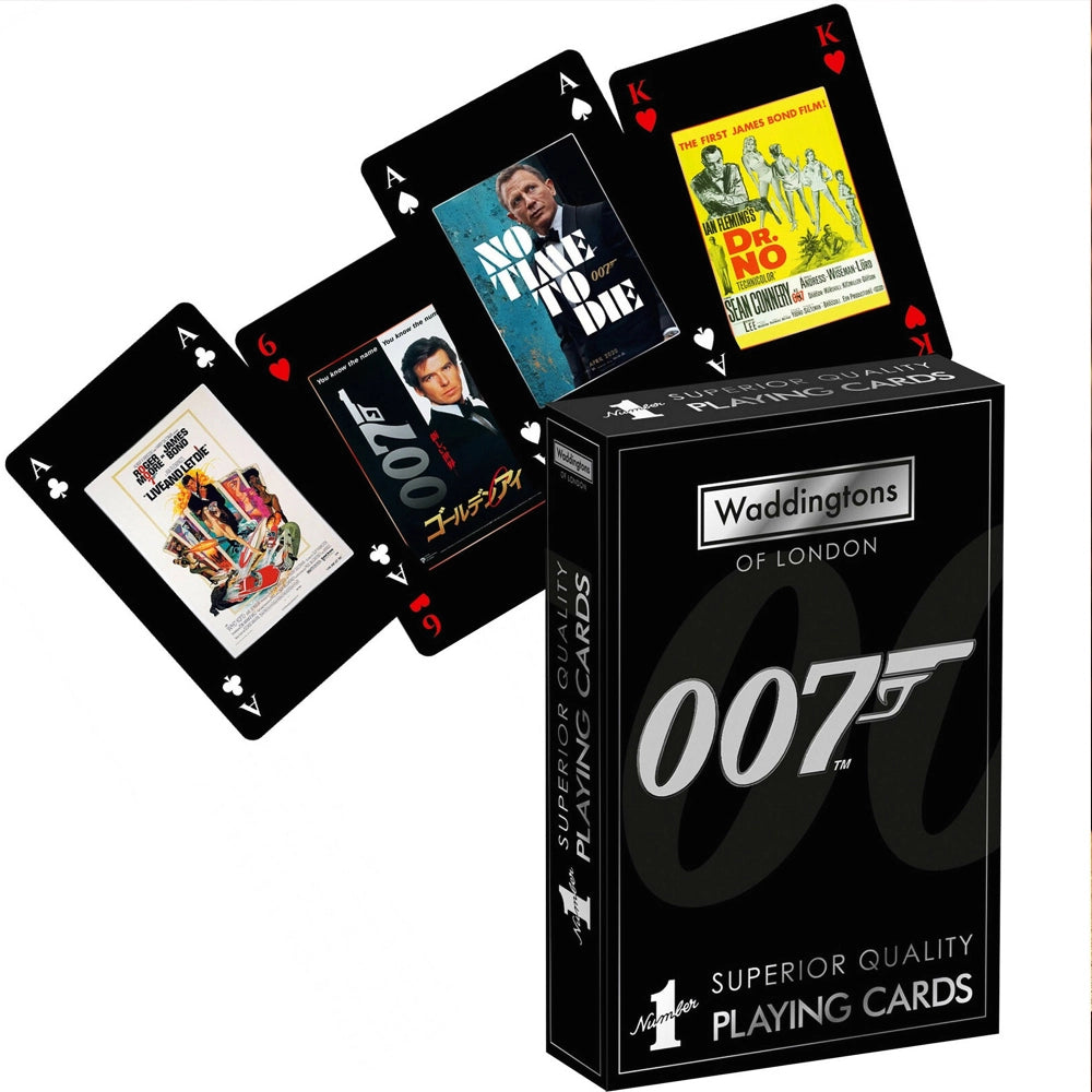 Τράπουλα Χάρτινη Συλλεκτική Waddingtons No.1 - James Bond Playing Cards (WM00383) - Fun Planet