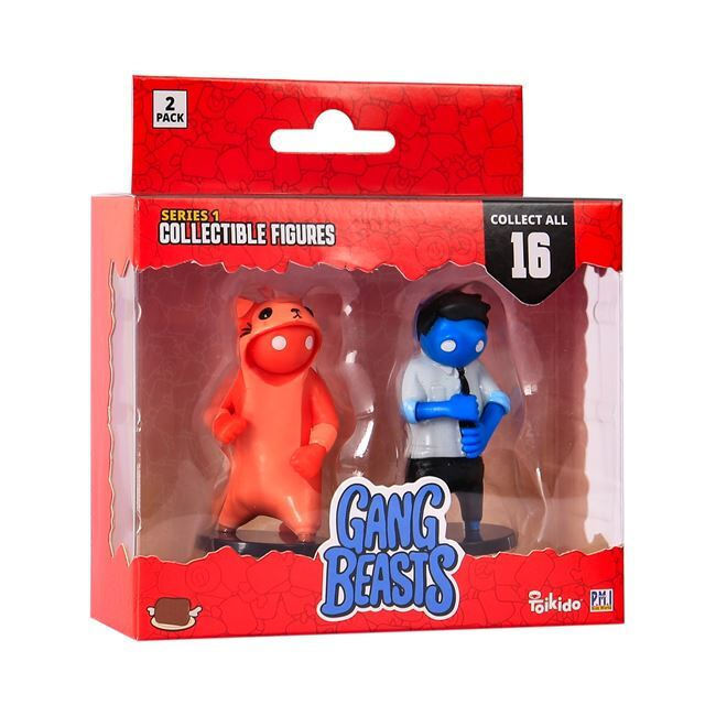 Gang Beasts Collectible Figures - 2 Pack S1 (GB2015) - Fun Planet