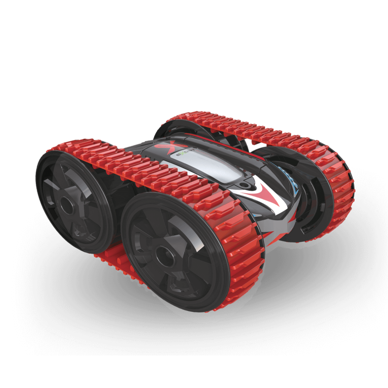 Λαμπάδα Silverlit Exost Stunt Tank Τηλεκατευθυνόμενο Αυτοκίνητο Κόκκινο (7530-20256) - Fun Planet