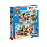 Clementoni Παζλ 2Χ20 Supercolor Paw Patrol (1200-24779) - Fun Planet