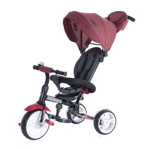 Lorelli Τρίκυκλο Moovo Red & Black Luxe (1005047 2103) - Fun Planet