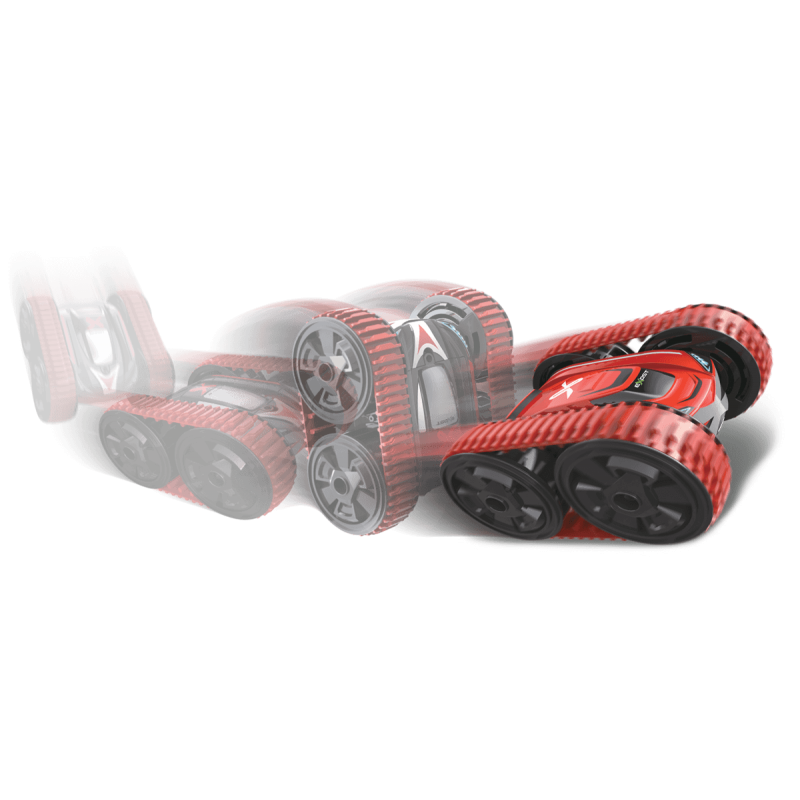 Λαμπάδα Silverlit Exost Stunt Tank Τηλεκατευθυνόμενο Αυτοκίνητο Κόκκινο (7530-20256) - Fun Planet