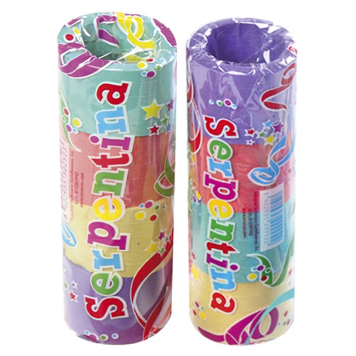 Σερπατίνα Μικρή 14,5x4cm Μήκος 3m (3-40) - Fun Planet