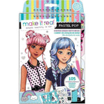 Make It Real Fashion Design Sketchbook Pastel Pop! (3205) - Fun Planet