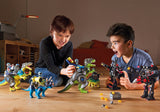 Playmobil Dino Rise Τρικεράτωψ με πανοπλία-κανόνι και μαχητές (70627) - Fun Planet