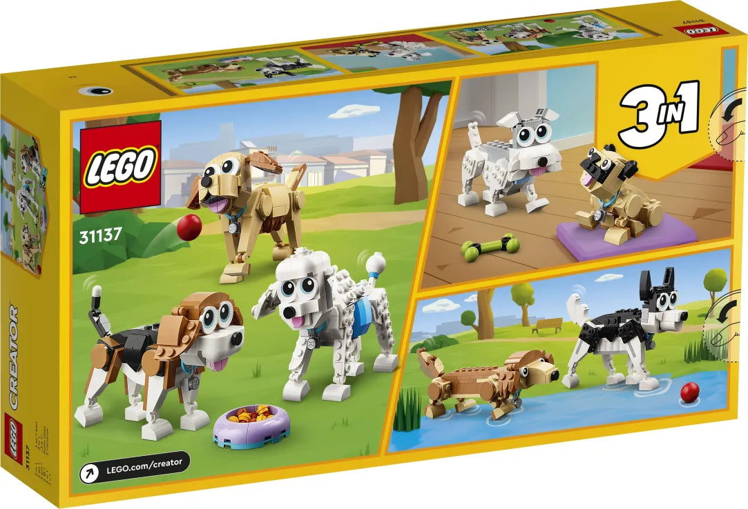 LEGO Creator 3in1 Adorable Dogs (31137) - Fun Planet
