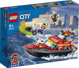 LEGO City Fire Rescue Boat (60373) - Fun Planet