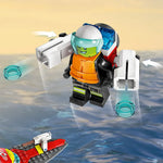LEGO City Fire Rescue Boat (60373) - Fun Planet