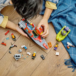 LEGO City Fire Rescue Boat (60373) - Fun Planet