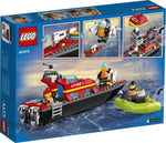 LEGO City Fire Rescue Boat (60373) - Fun Planet