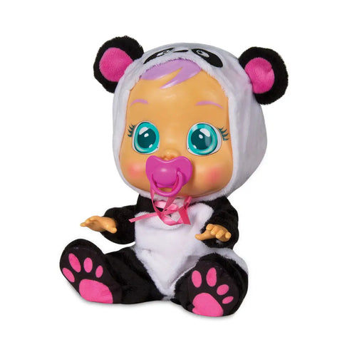 Λαμπάδα Cry Babies Κλαψουλίνια Pandy - Διαδραστική Κούκλα Πάντα Κλαίει Με Αληθινά Δάκρυα (4104-98213) - Fun Planet