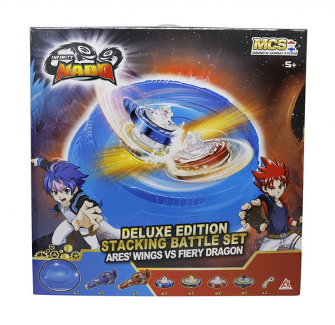 Infinity Nado V Stackable Deluxe MCS Battle Set Arena (634806H) - Fun Planet