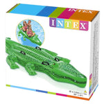 Intex Φουσκωτός Κροκόδειλος Giant Ride-On 203x114cm (58562NP) - Fun Planet