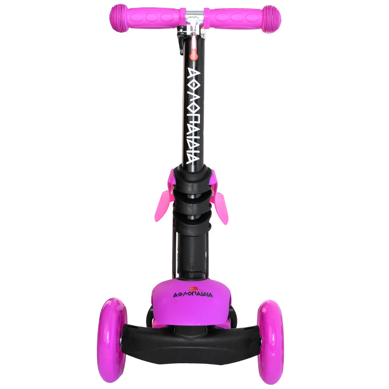Αθλοπαιδιά Πατίνι παιδικό 3τροχο 3σε1, φούξια (002.61211/FU) - Fun Planet